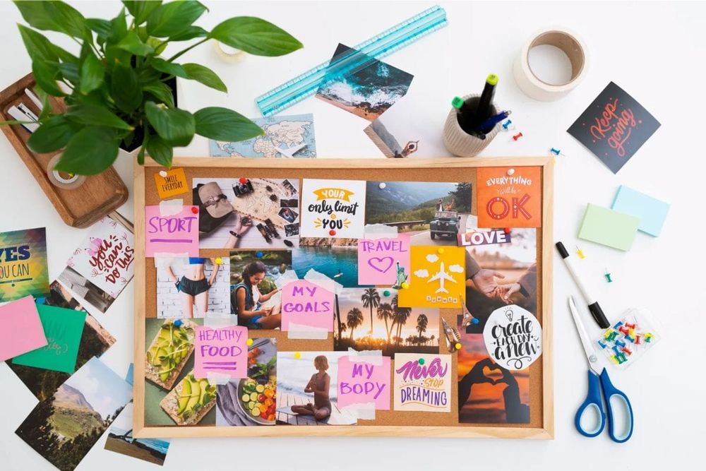 How to Create the Perfect Vision Board for the New Year