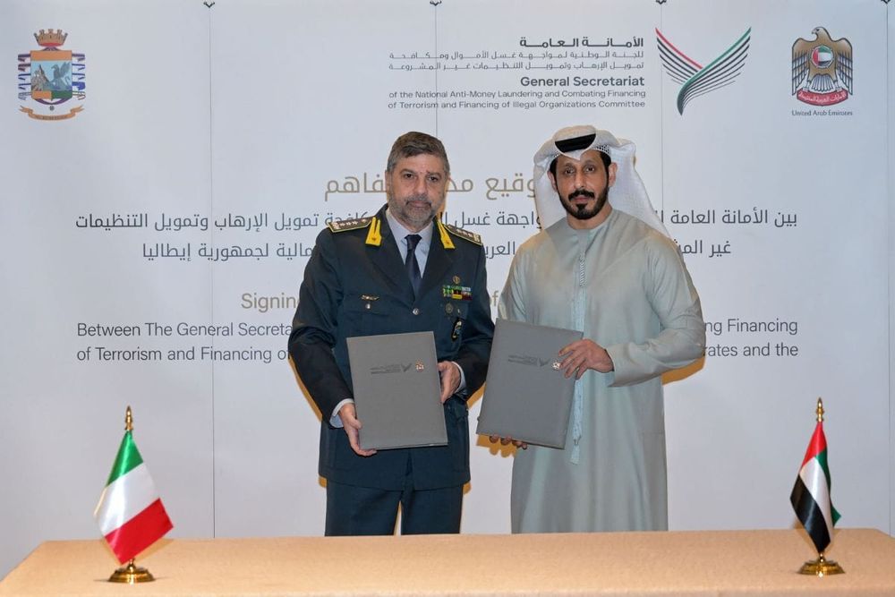 UAE and Italy Forge Strategic Partnership to Combat Financial Crime
