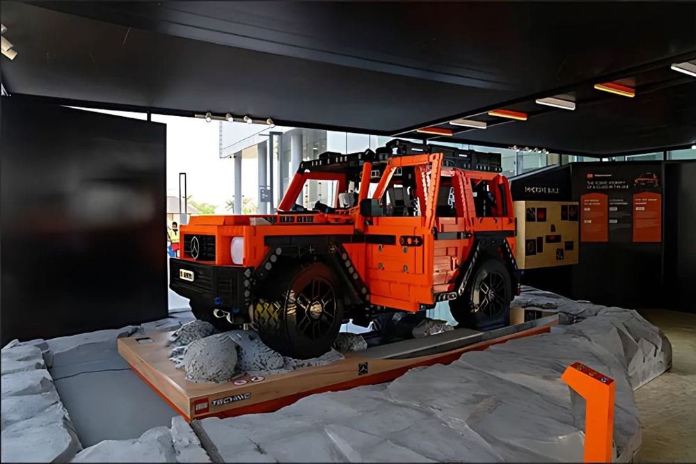 LEGO Unveils Life-Size G-Wagon in Dubai to Celebrate Eid Al Etihad