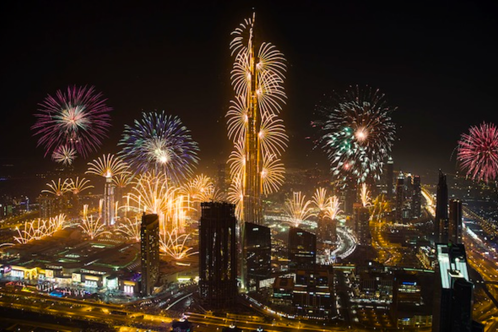 Best Places to Watch New Year Fireworks in Dubai
