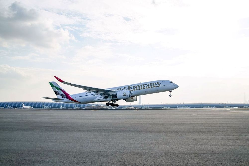 Emirates Marks Milestone with First Airbus A350 Flight