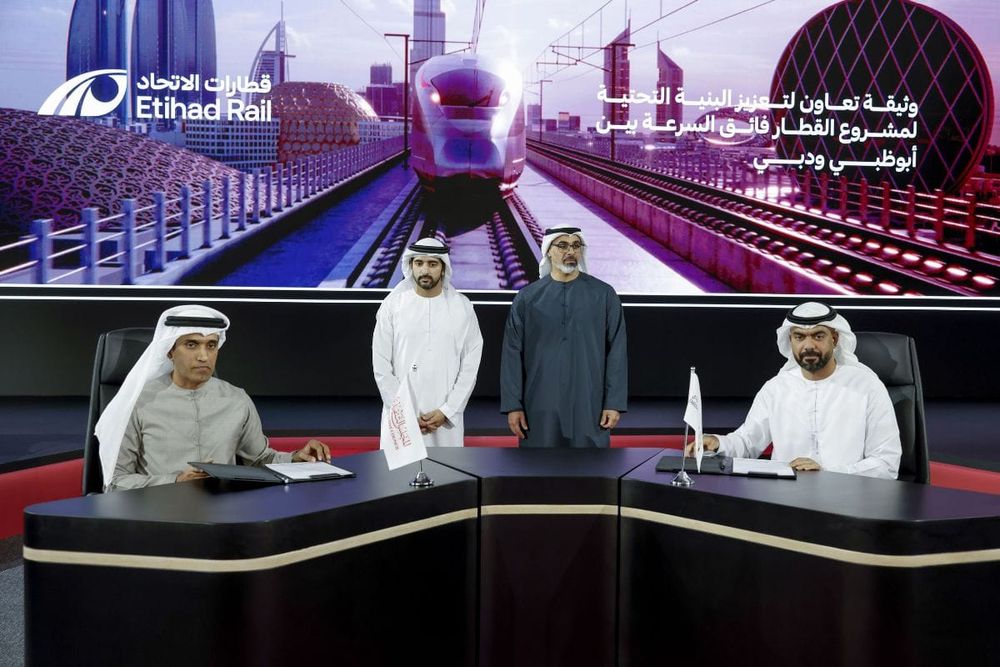 UAE Unveils High-Speed Train Project Linking Abu Dhabi and Dubai