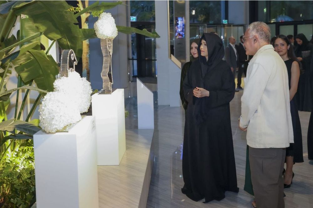 Latifa bint Mohammed Inaugurates 'The Sublime Nature of Being' Exhibition at ICD Brookfield Place