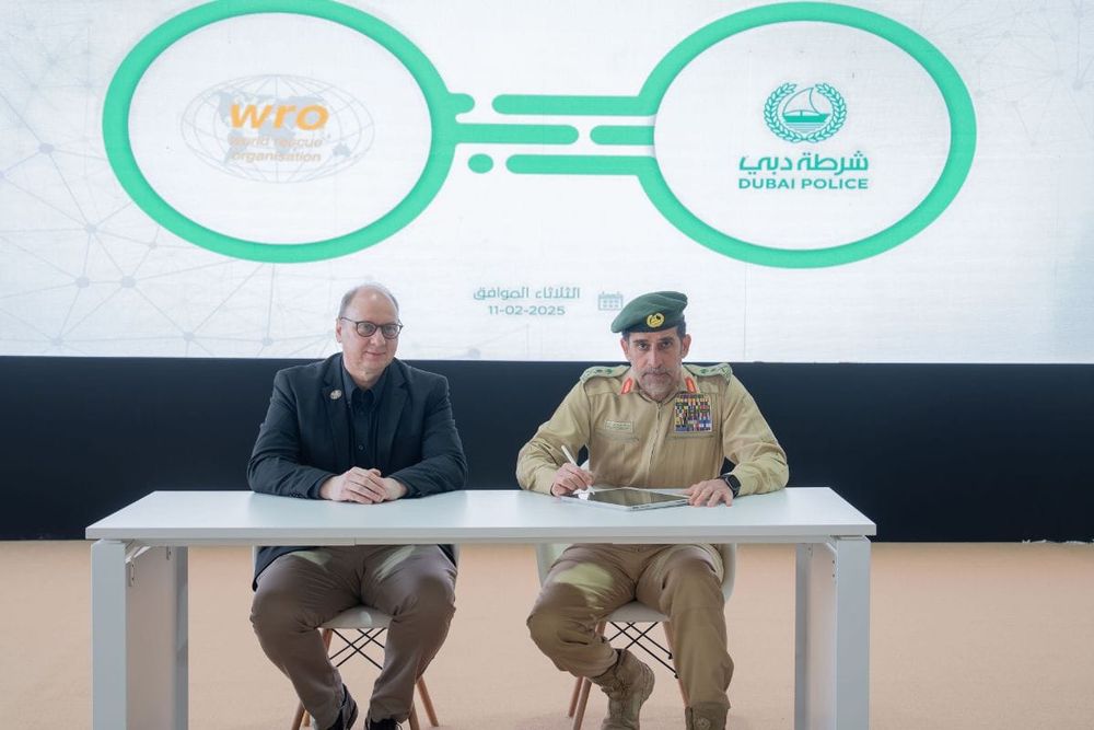 Dubai Police and WRO Strengthen Ties for Enhanced Rescue Operations