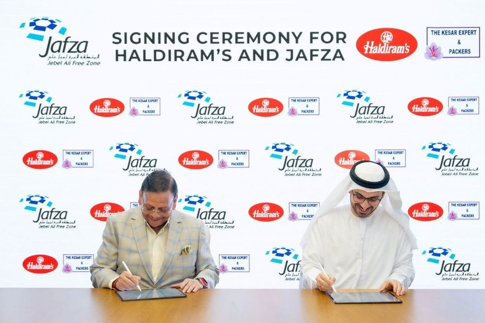 Jafza Partners with Haldiram’s to Launch Major Saffron Processing Facility in Dubai