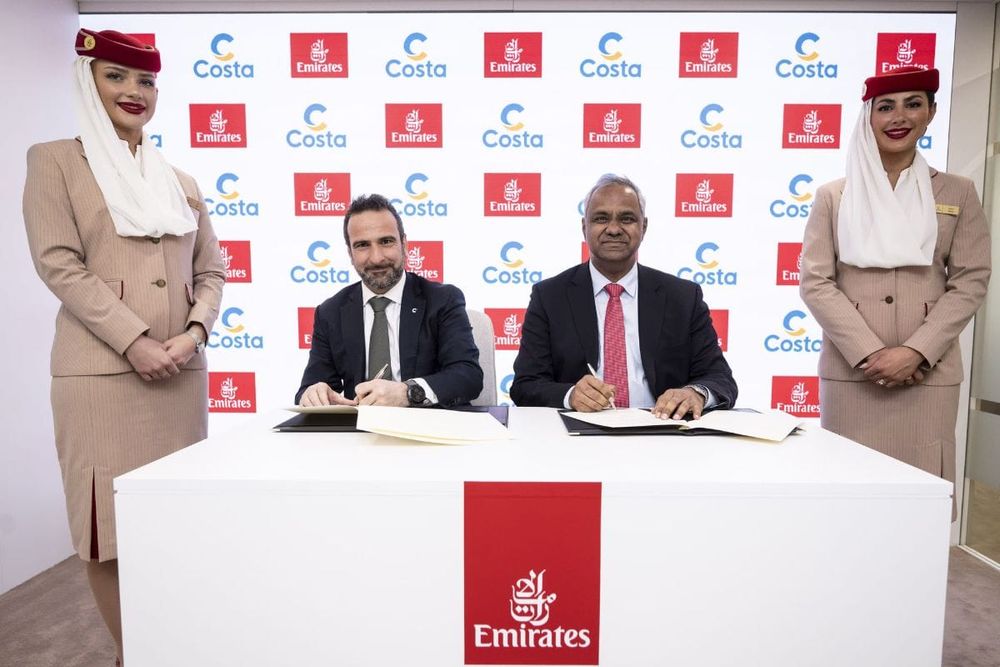 Emirates and Costa Cruises Renew Partnership Until 2027