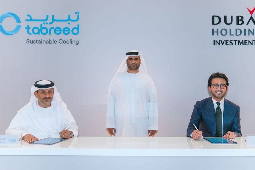 Tabreed and Dubai Holding Investments Sign Landmark Agreement for District Cooling at Palm Jebel Ali