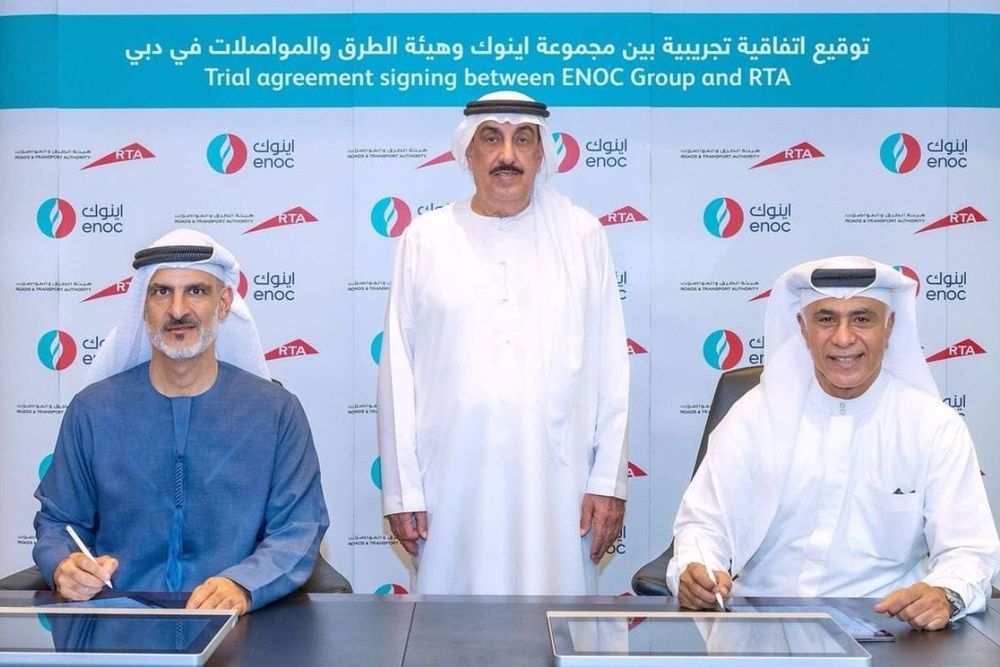 ENOC and RTA Partner to Trial Green Hydrogen Mobility in Dubai