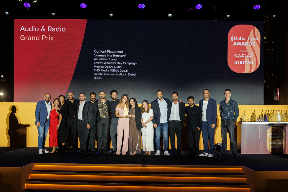 Al-Futtaim Toyota and Memac Ogilvy Dubai Take Top Honor at Dubai Lynx Festival