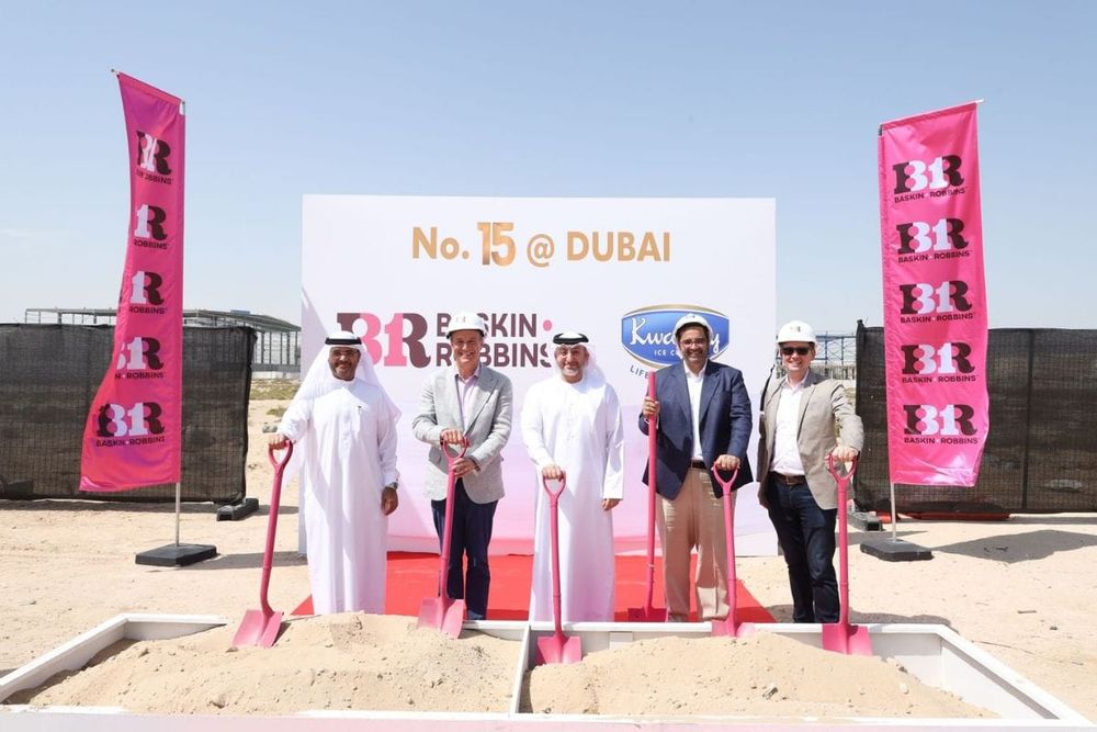 Pure Ice Cream Breaks Ground on AED80 Million Manufacturing Facility in Dubai Industrial City