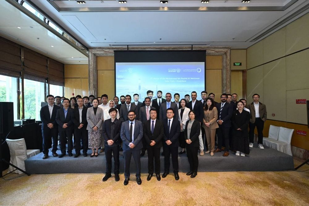 DEWA Strengthens Global Clean Energy Ties with China Roadshow