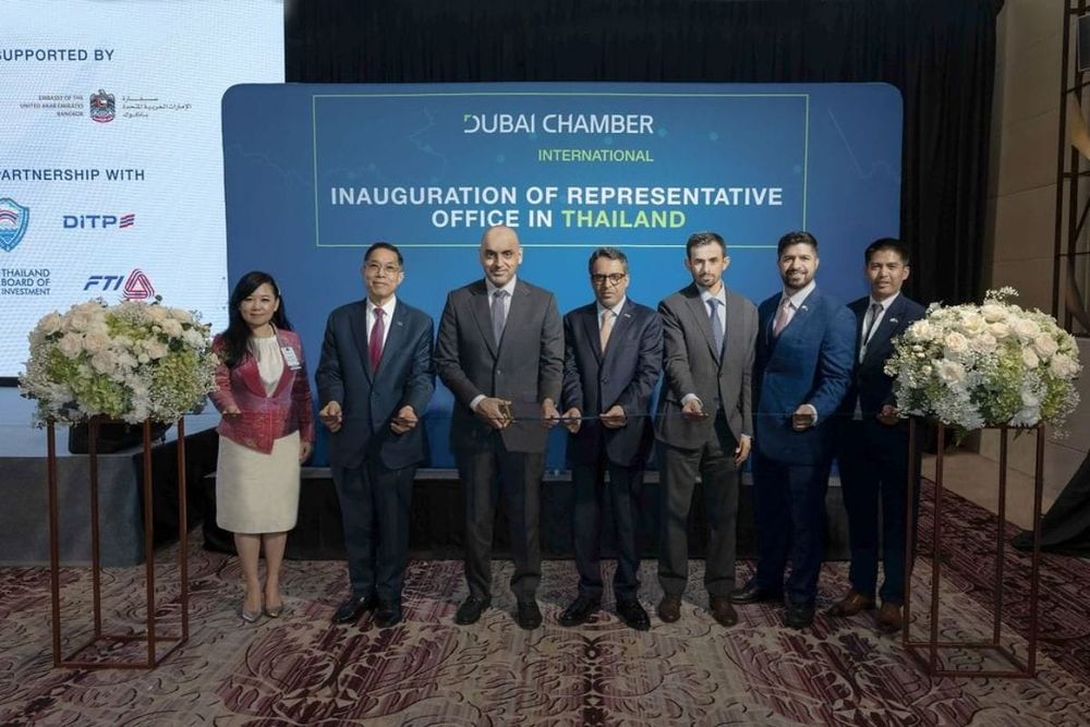 Dubai International Chamber Opens New Office in Thailand to Boost Trade Ties