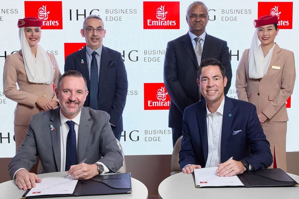 Emirates and IHG Hotels & Resorts Sign MoU to Support SME Travel with Rewards and Incentives