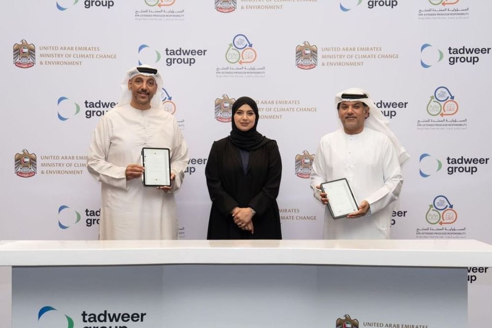 MOCCAE and Tadweer Group Launch Pilot Project to Advance Waste Accountability in UAE