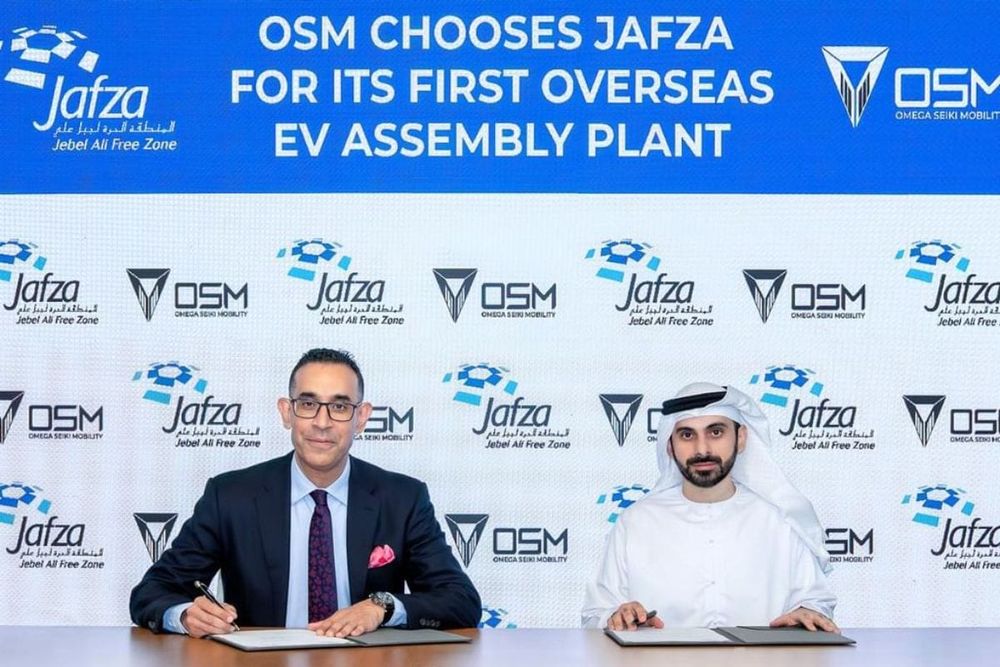 Omega Seiki Mobility to Invest AED92 Million in EV Assembly Plant at Dubai’s Jafza