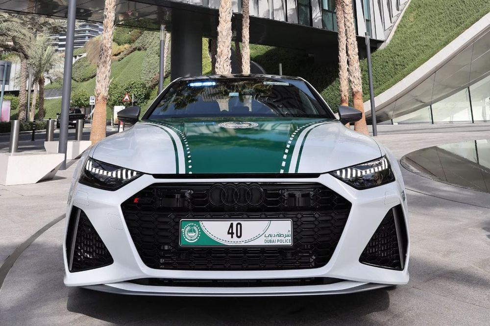 Dubai Police Adds Audi RS7 Performance to Luxury Patrol Fleet