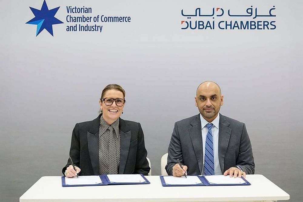 Dubai Chambers Signs Agreement with Victoria to Boost Trade Ties