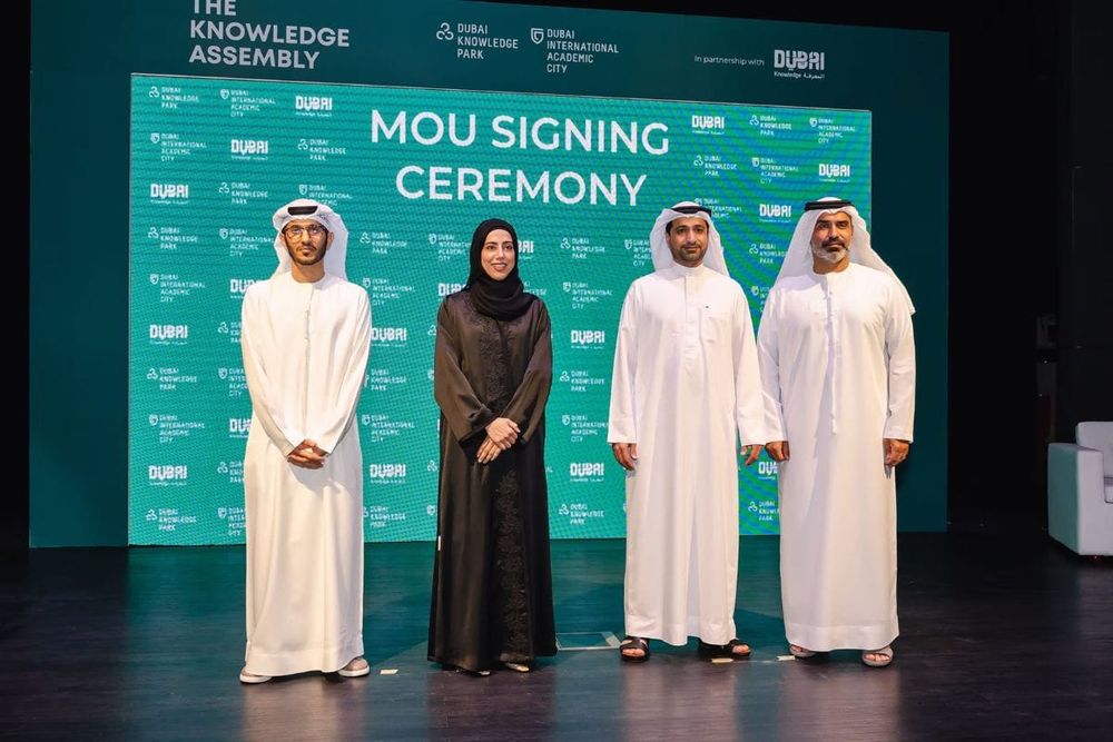 Dubai International Academic City and Dubai Knowledge Park Sign Partnership with KHDA to Strengthen Higher Education