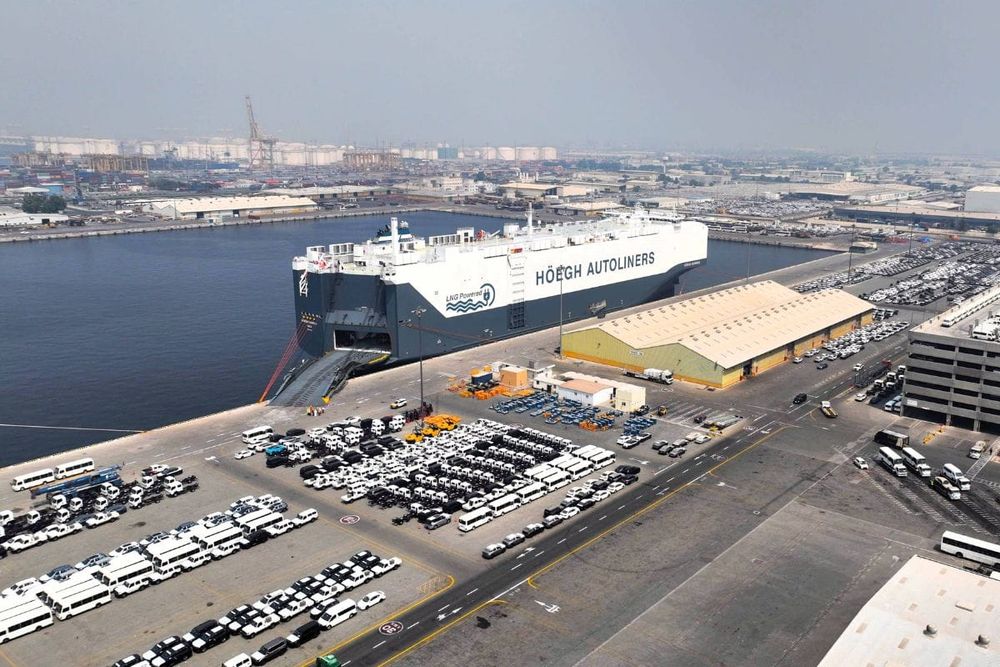 DP World Welcomes World’s Largest Green Car Carrier at Jebel Ali Port