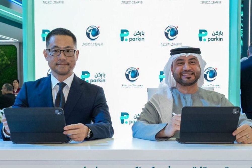 Parkin and Toyota Tsusho Join Forces to Enhance Connected Mobility in the Middle East