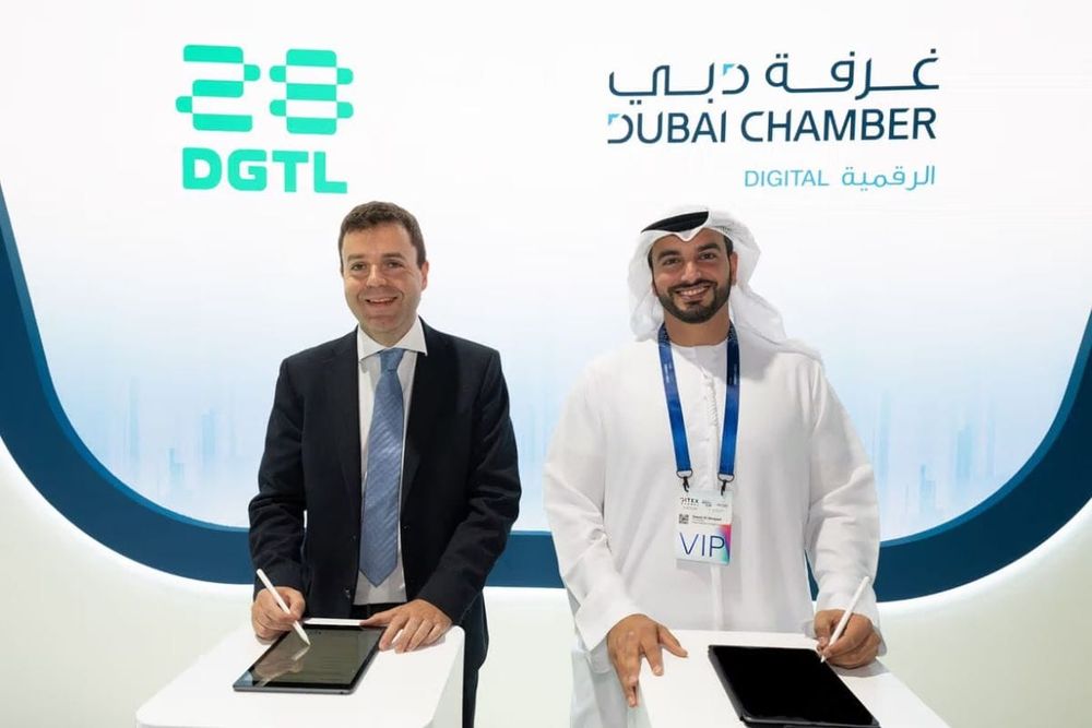 Dubai Chamber of Digital Economy Signs Agreement With 28DIGITAL to Boost Tech Collaboration With Europe