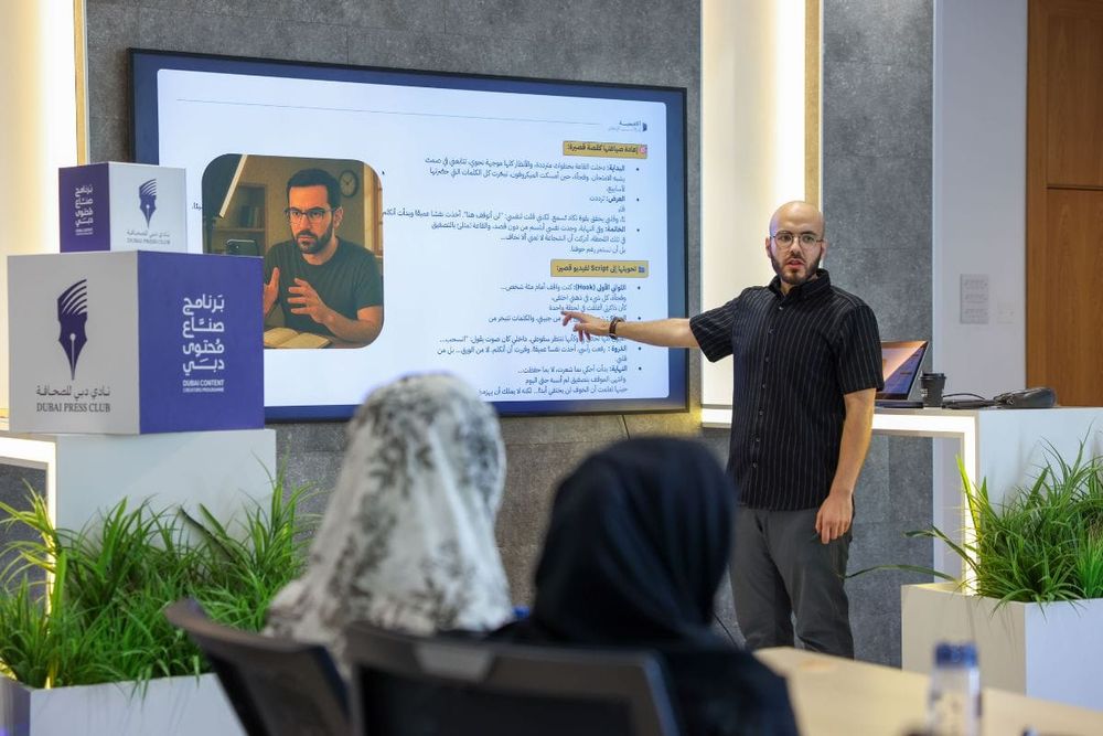 Dubai Press Club Advances Health and Science Storytelling Through Content Creators Programme