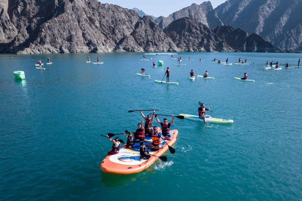 Dubai Stand Up Paddle Draws Thousands to Hatta Dam for a Weekend of Fitness and Fun