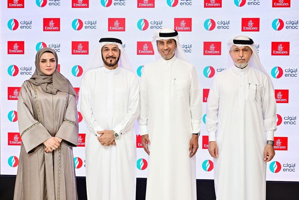 Emirates Signs Deal With ENOC to Explore Sustainable Aviation Fuel Supply in Dubai