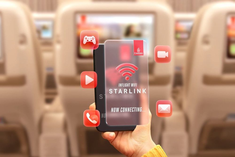 Emirates Begins Starlink Rollout to Deliver Free High Speed Wi Fi Across Entire Fleet
