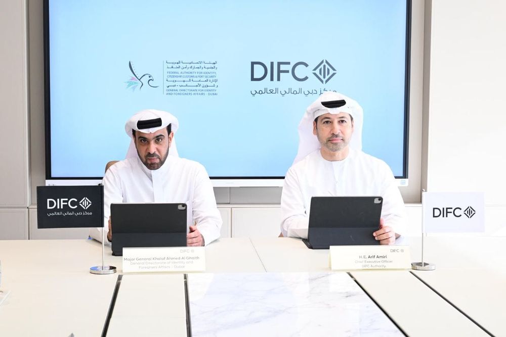 GDRFA Dubai Signs Agreement With DIFC Authority to Strengthen Government Collaboration