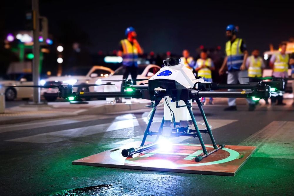 RTA Launches Drone Pilot to Clean Traffic Signals Across the City