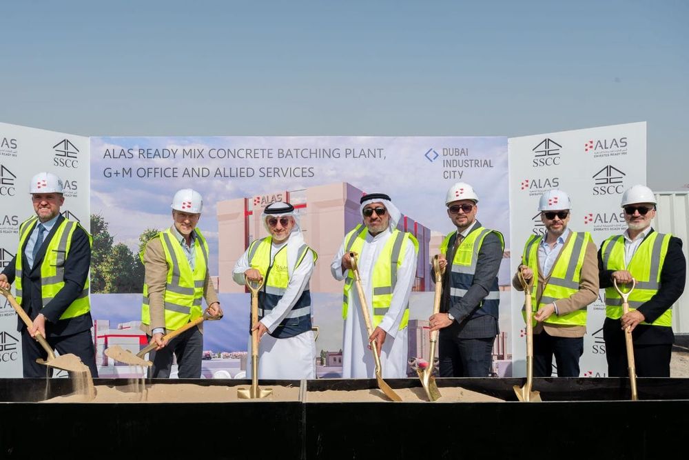 ALAS Emirates Ready Mix Expands Operations with New Facility at Dubai Industrial City