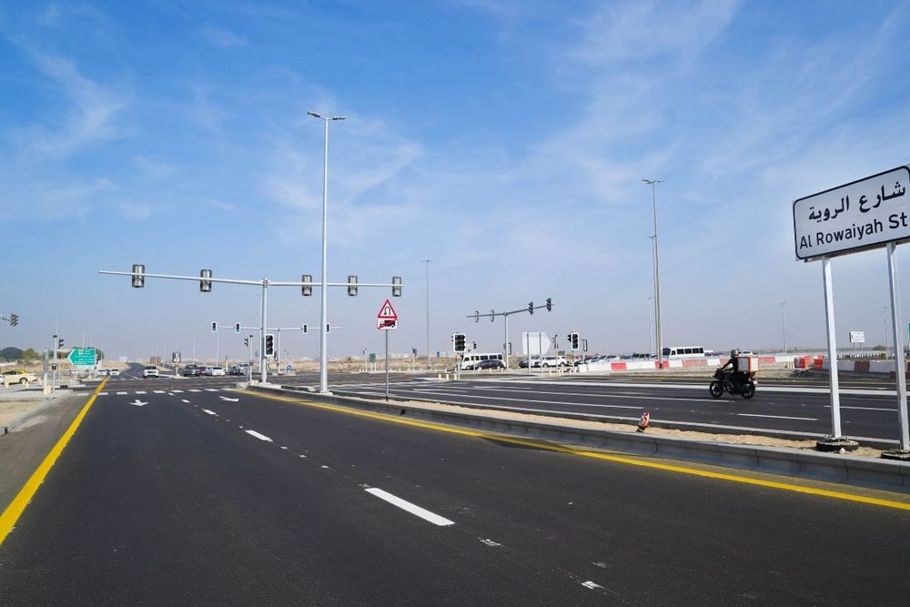 RTA Completes Al Rowaiyah Street to Strengthen Connectivity Between Major Arterial Roads