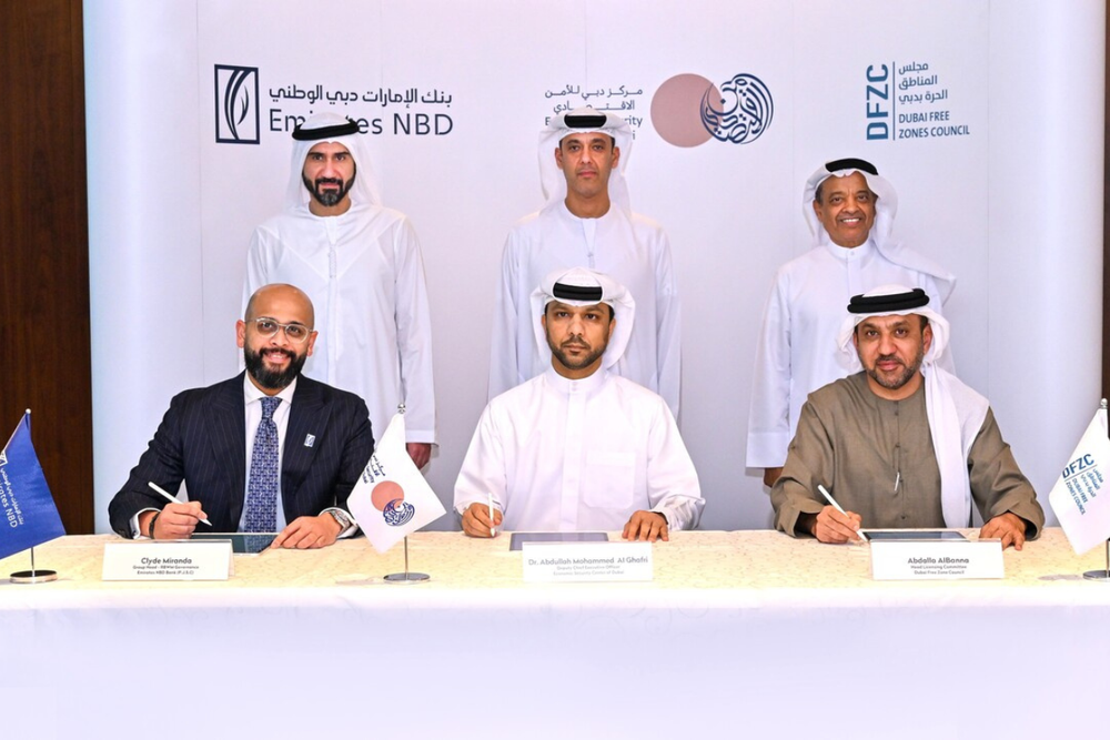 ESCD, Dubai Free Zones Council, and Emirates NBD Form Strategic Alliance to Drive Free Zone Growth
