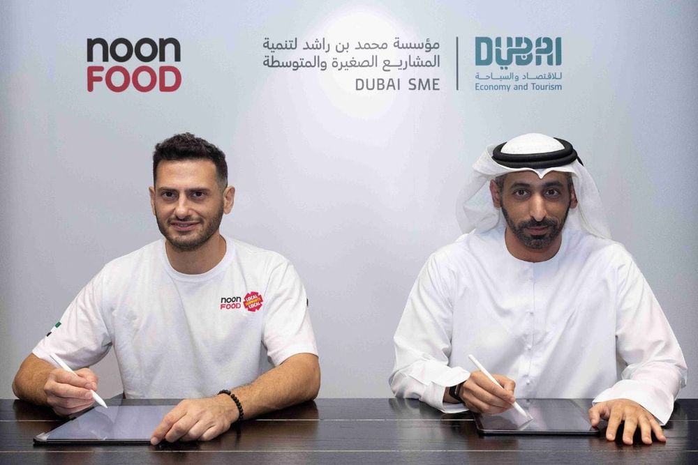 Dubai SME and noon Food Sign Partnership to Boost Emirati F&B Businesses on Digital Platforms