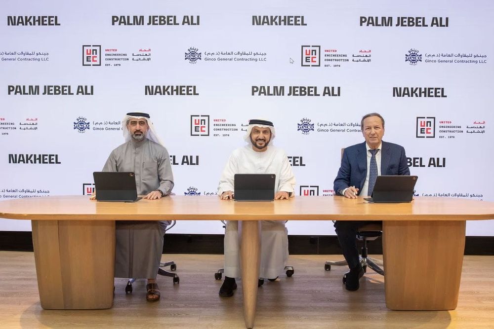 Nakheel Awards AED 3.5 Billion in Contracts to Build 544 Villas on Palm Jebel Ali