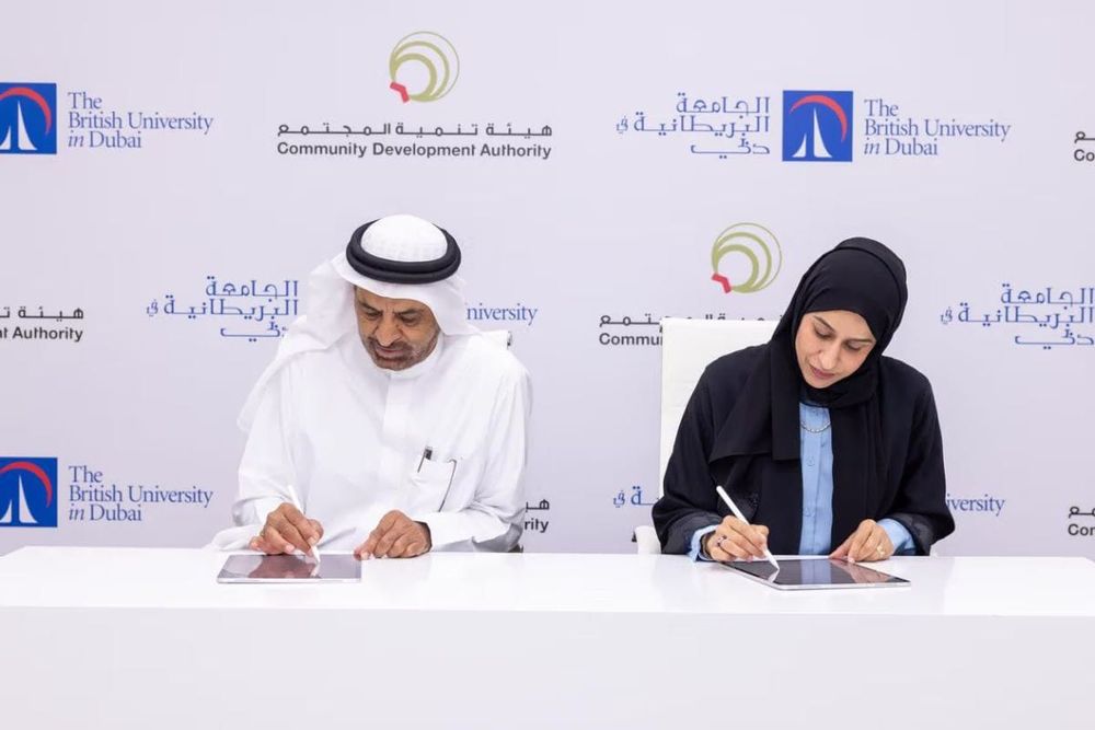 Dubai's CDA and British University Sign Deal to Strengthen Social Workforce