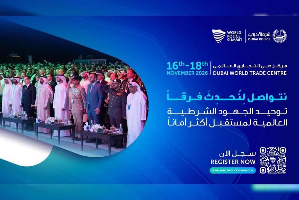 Dubai to Host World Police Summit 2026 in November with Record Global Participation