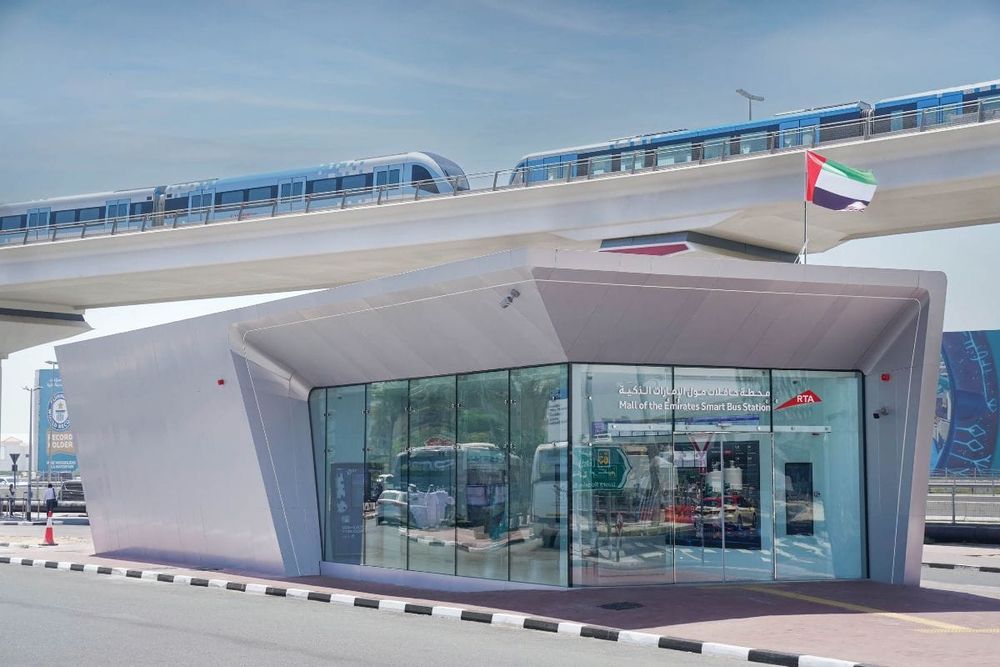 Dubai Opens First Smart Bus Station at Mall of the Emirates