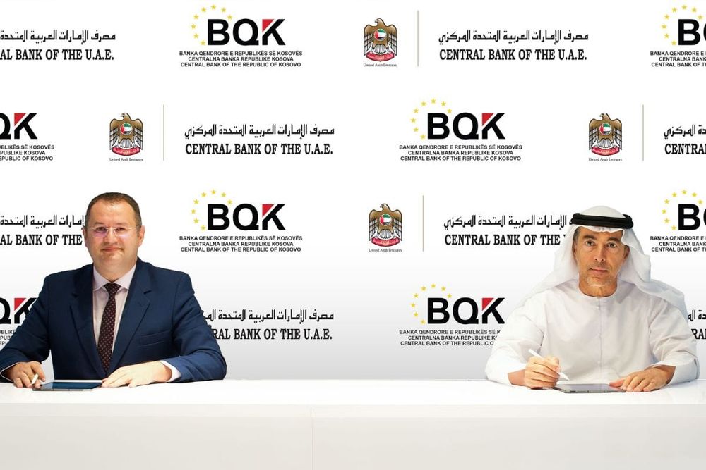 UAE and Kosovo Central Banks Sign Agreement to Deepen Financial Cooperation