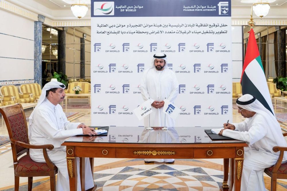 DP World and Fujairah Ports Authority Sign Agreement to Develop Two Major Container Ports