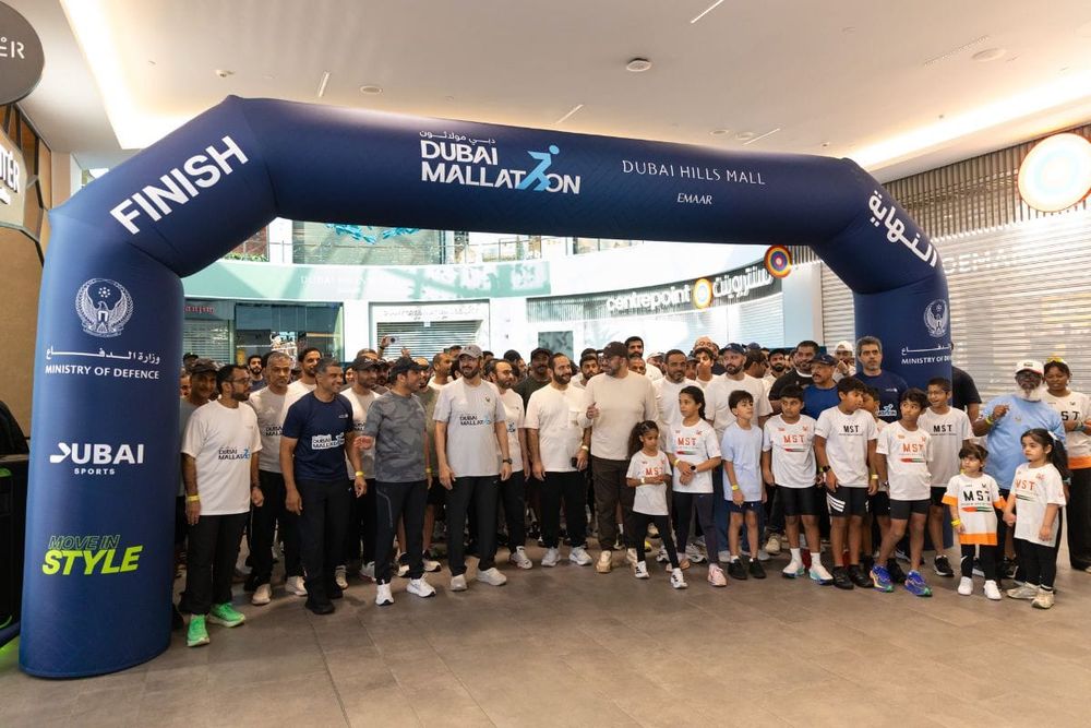 Dubai Mallathon Crosses 100,000 Participants and 220 Million Steps