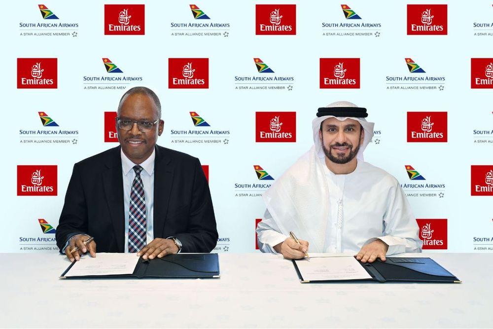 Emirates and South African Airways Expand Codeshare Partnership Across Africa