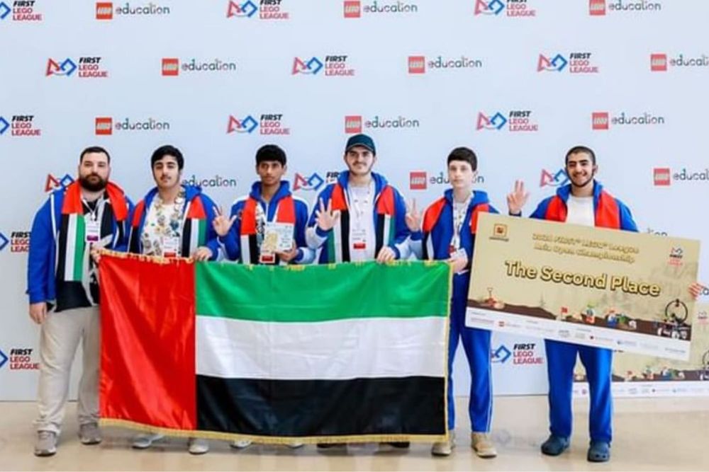 UAE Team Wins Second Place at FIRST LEGO League Asia Open Championship 2026