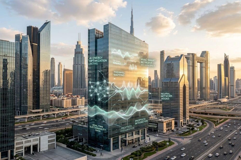PropTech Retrofits: Teaching Dubai’s Older Skyscrapers to "Think"