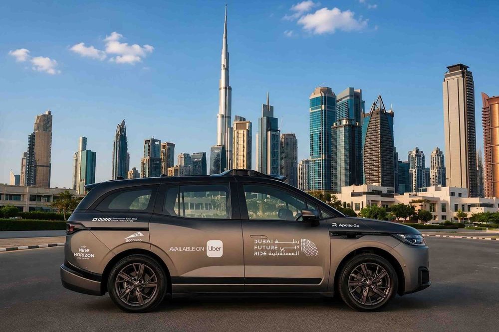 Uber and Baidu Launch Fully Driverless Robotaxis in Dubai