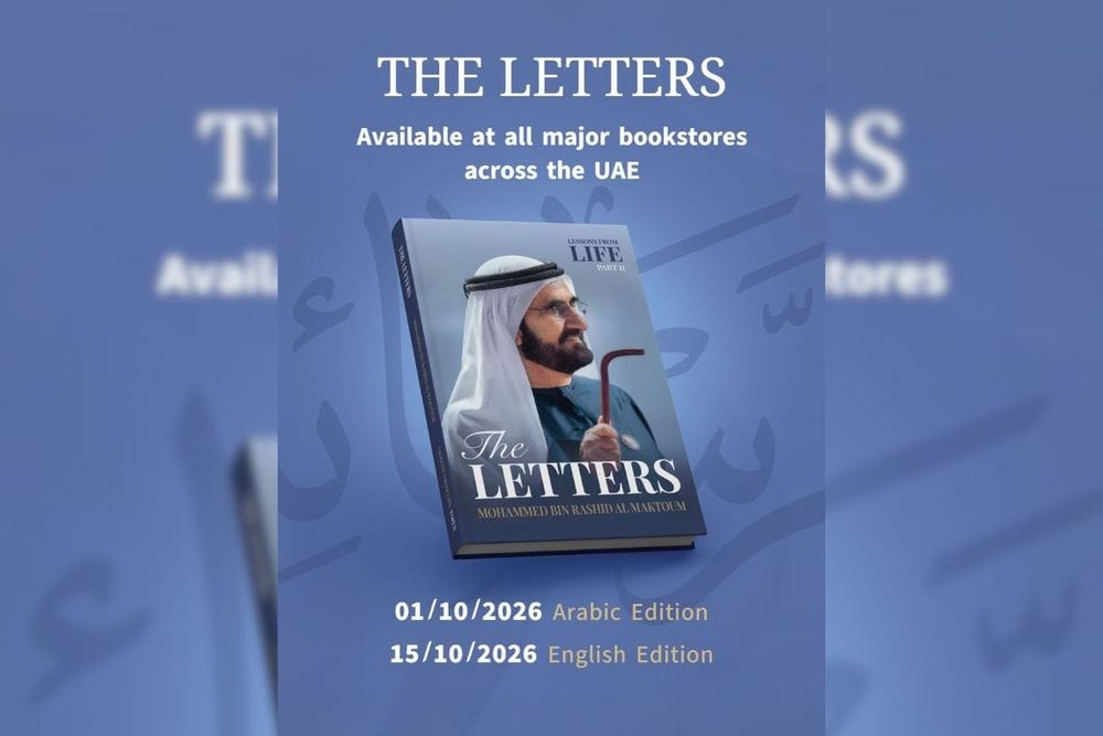 Mohammed bin Rashid Releases Arabic Edition of 'The Letters' on October 1