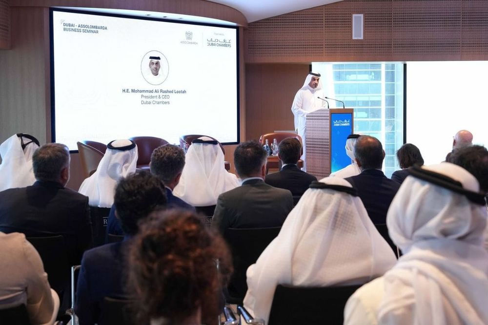 Dubai Chambers Signs MoU With Italy's Assolombarda to Boost Trade and Investment Ties