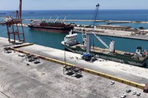 DP World Delivers First Mobile Harbour Crane to Port of Tartous