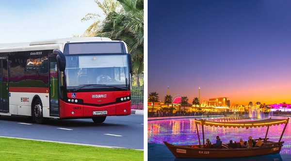 RTA resumes buses to Global Village & Abra services inside venue.